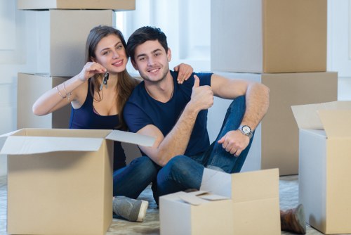 Moving truck planning for narrow streets and apartment access