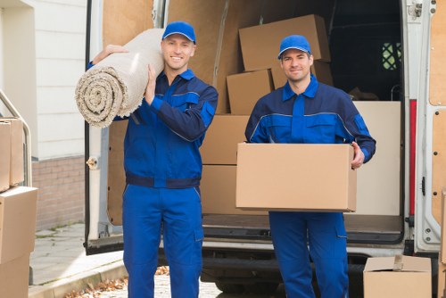 Commercial removals support for a West Kensington office relocation