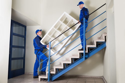 Commercial transport and office item delivery in West Kensington