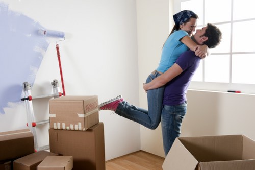 Careful wrapping of fragile belongings during packing services