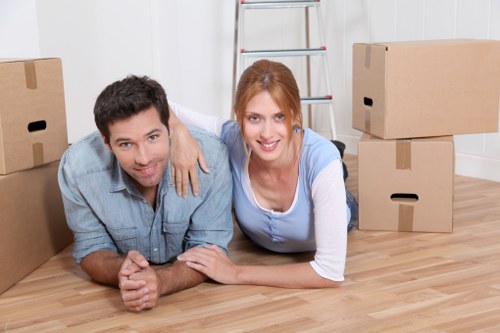 Reliable man and van service completing a move in West Kensington