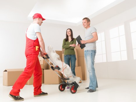Safe removal of sofa, bed, and wardrobe items in West Kensington